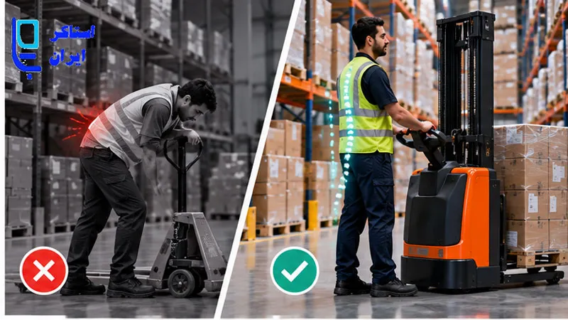استاکر برقی برای انبارهای پرتردد چه مزیتی دارد؟